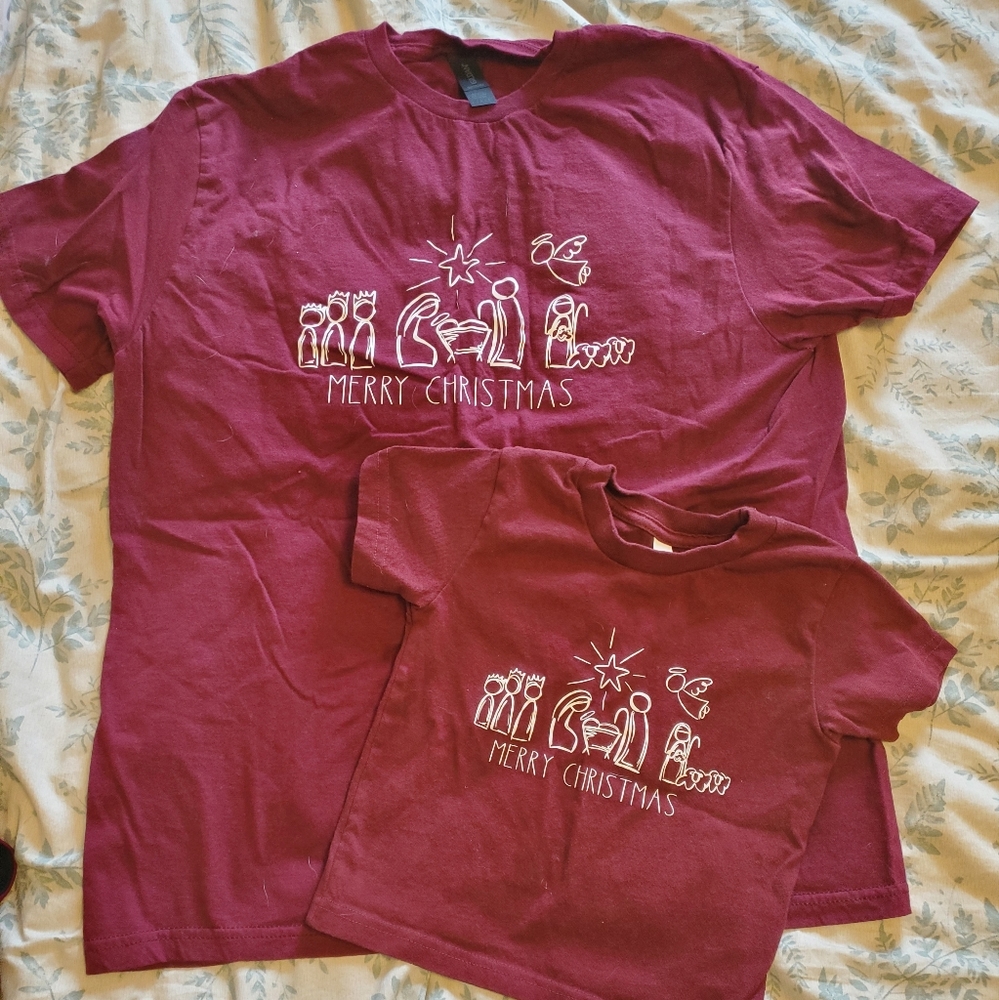 Mommy and Me Christmas Shirts